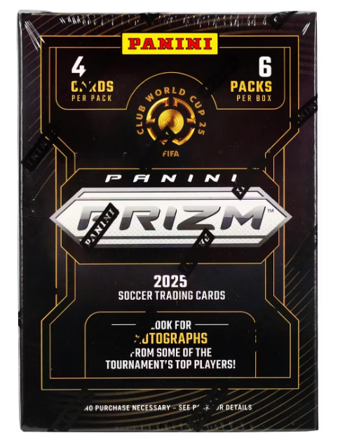 2025 PANINI PRIZM FIFA CLUB WORLD CUP SOCCER BLASTER BOX x1