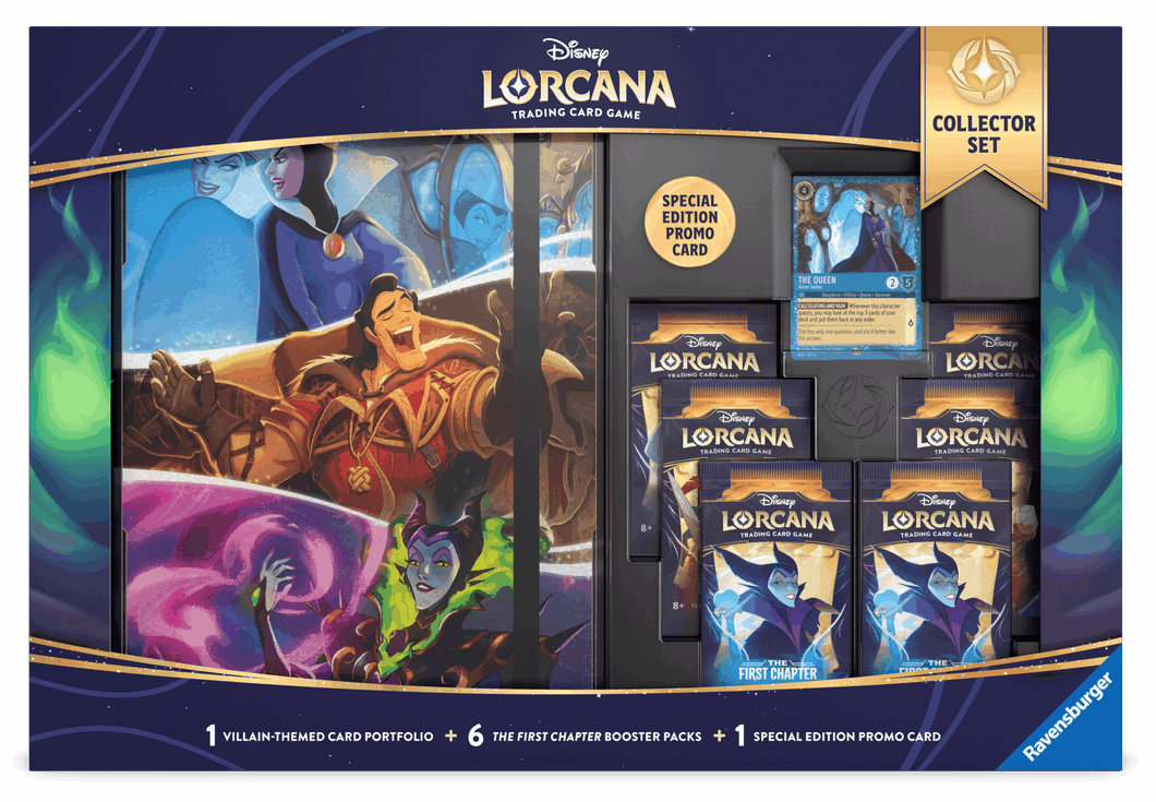 DISNEY LORCANA THE FIRST CHAPTER BOOSTER BUNDLE BOX w/ BINDER x1