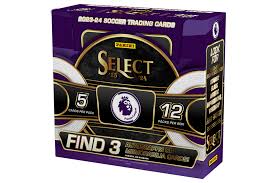 2023-24 PANINI SELECT EPL SOCCER HOBBY BOX x1