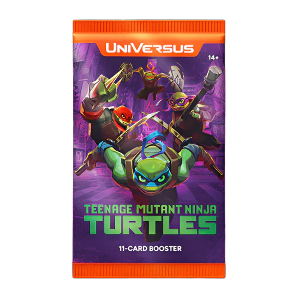 UNIVERSUS TEENAGE MUTANT NINJA TURTLES BOOSTER PACK x1