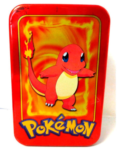 VINTAGE TOPPS POKEMON SERIES 1 CHARMANDER TIN x1
