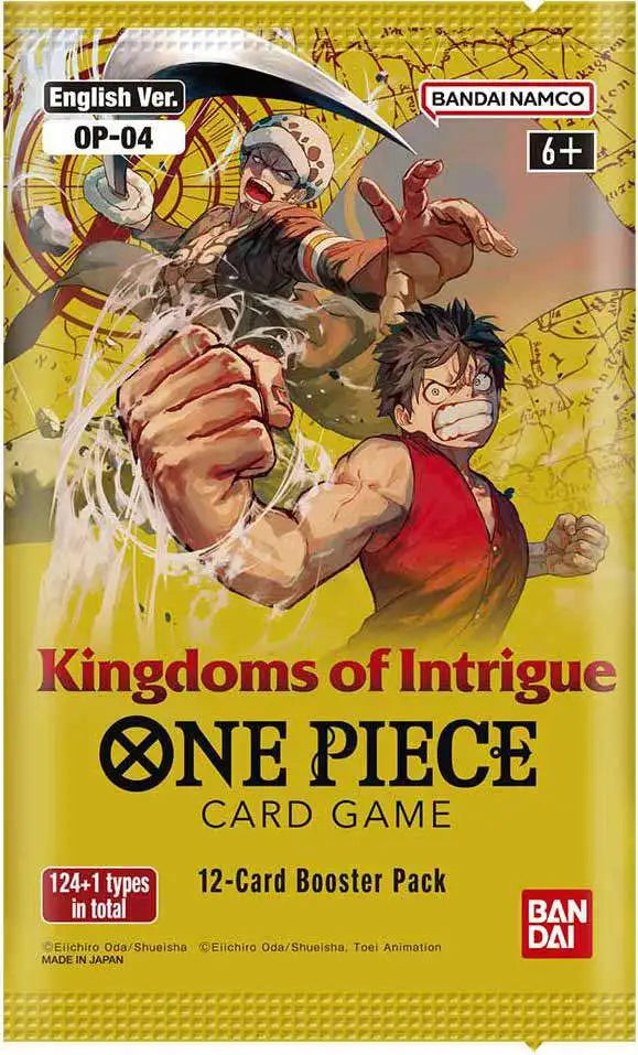 ENGLISH OP-04 ONE PIECE Kingdoms of Intrigue Booster Pack x1