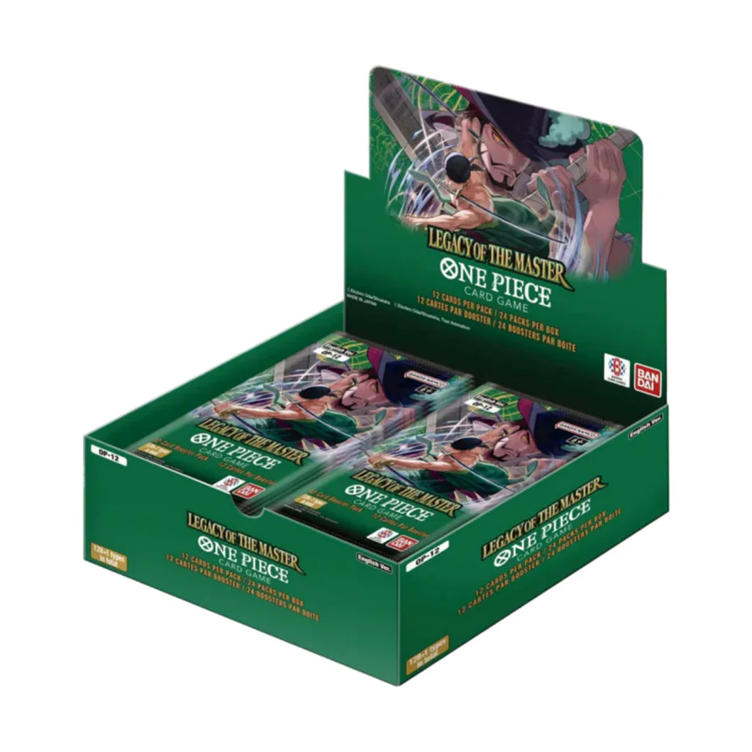 ENGLISH OP-12 ONE PIECE Legacy of the Master Booster Box x1