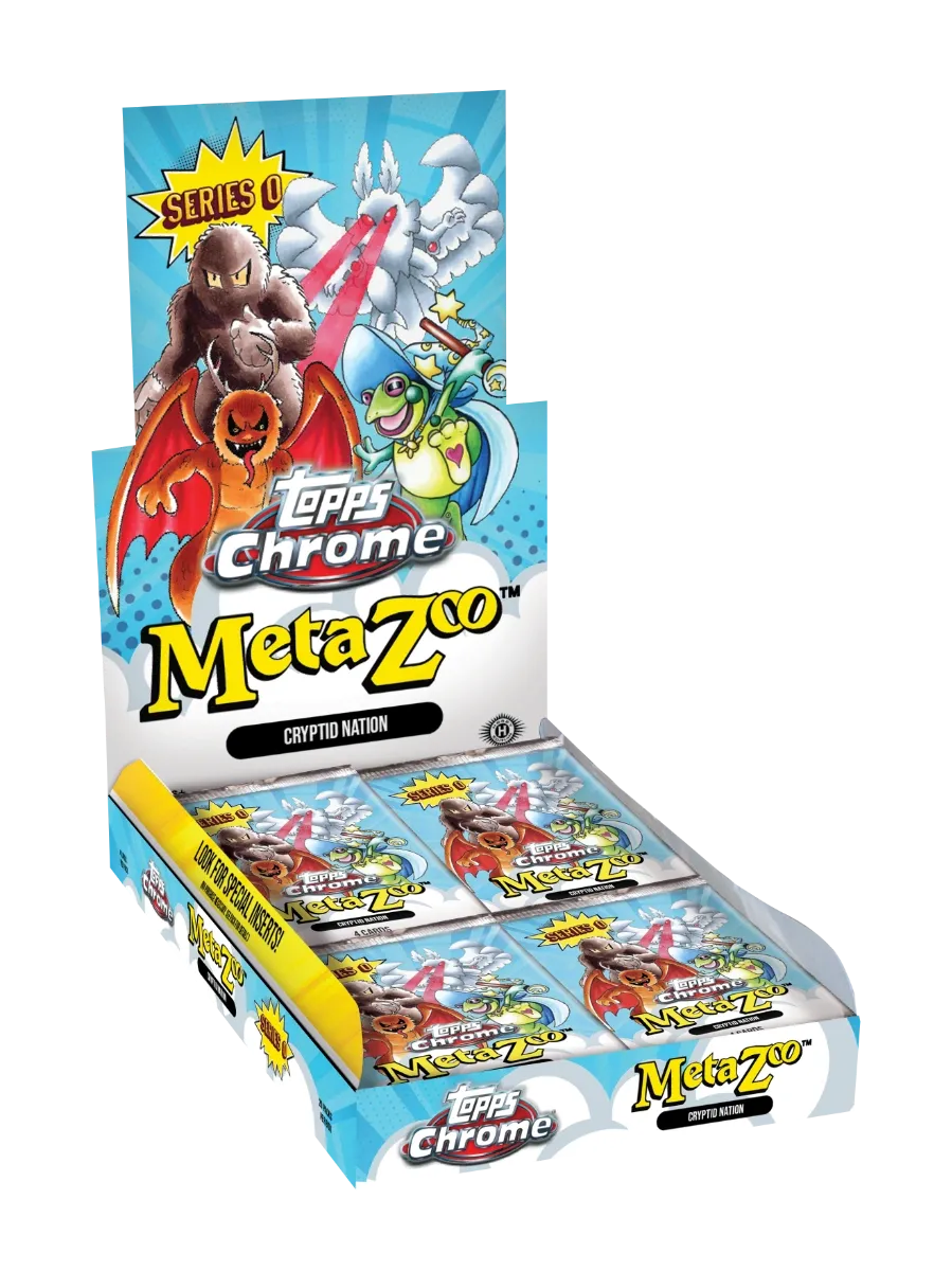 2022 TOPPS CHROME METAZOO SERIES 0 PACK FROM HOBBY BOX x1