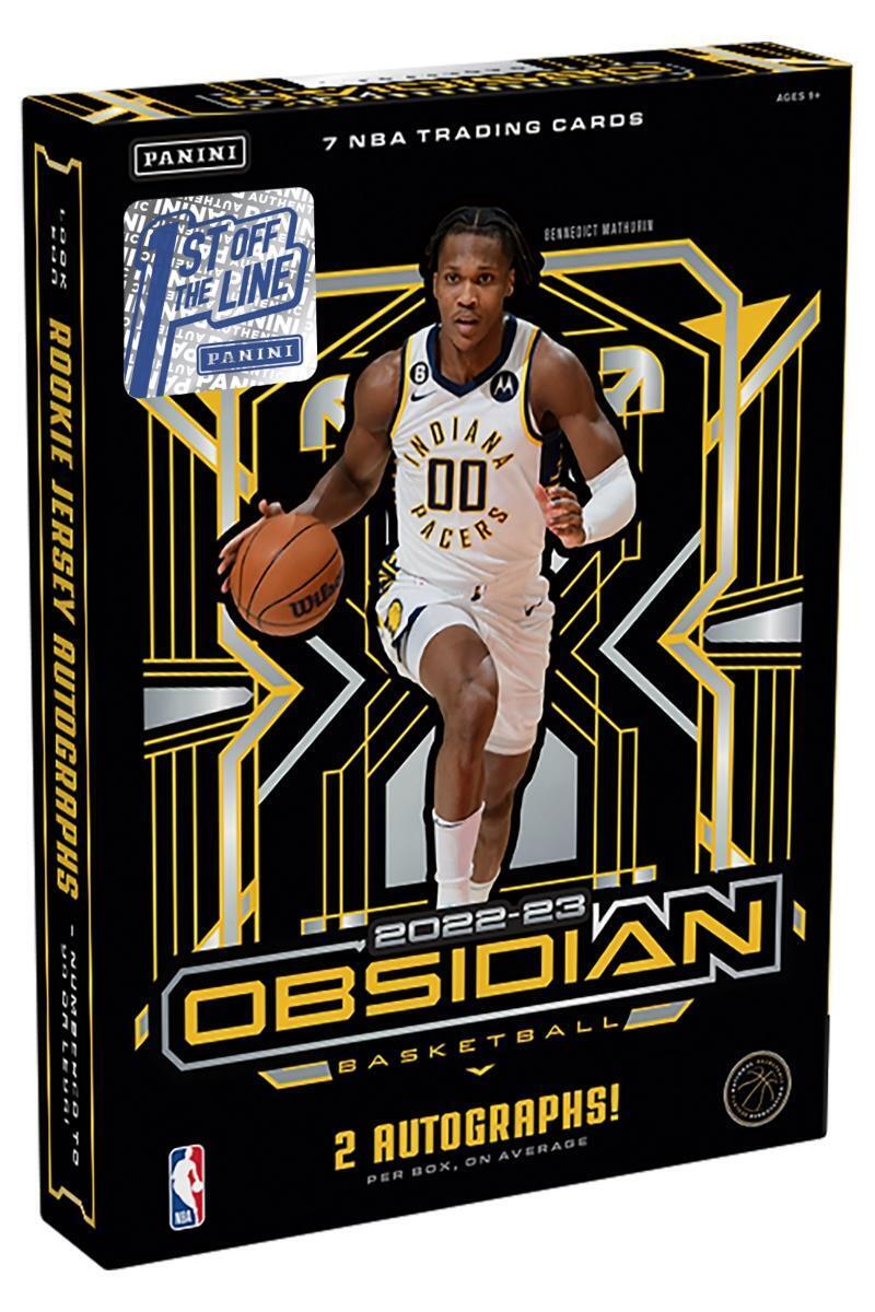 2022-23 PANINI OBSIDIAN BASKETBALL FIRST OFF THE LINE FOTL HOBBY BOX (7 CARDS) x1