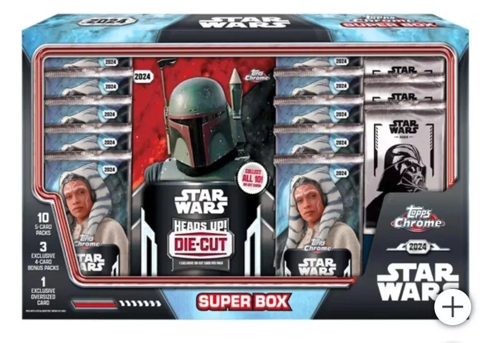 2024 TOPPS CHROME STAR WARS SUPER BOX x1