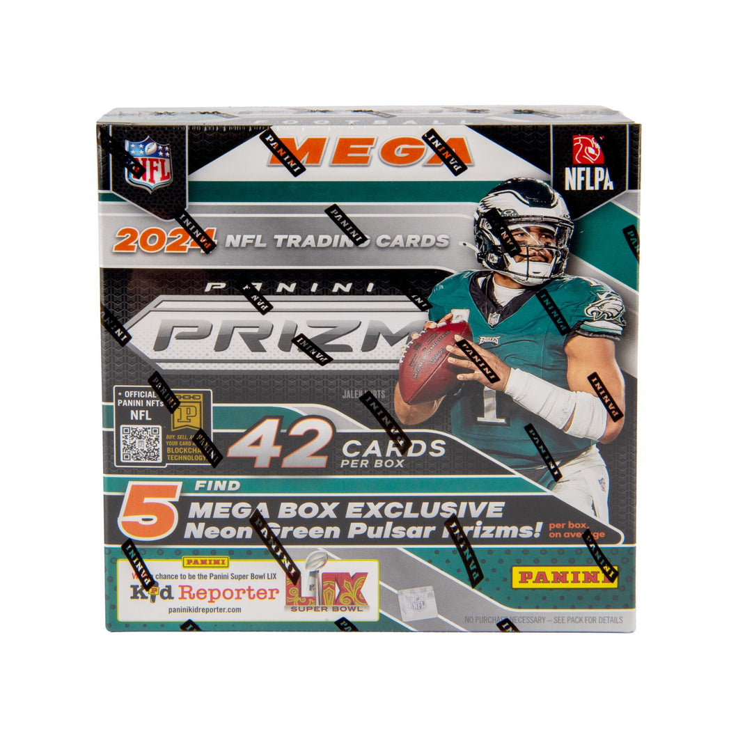 2024 PANINI PRIZM FOOTBALL MEGA BOX x1