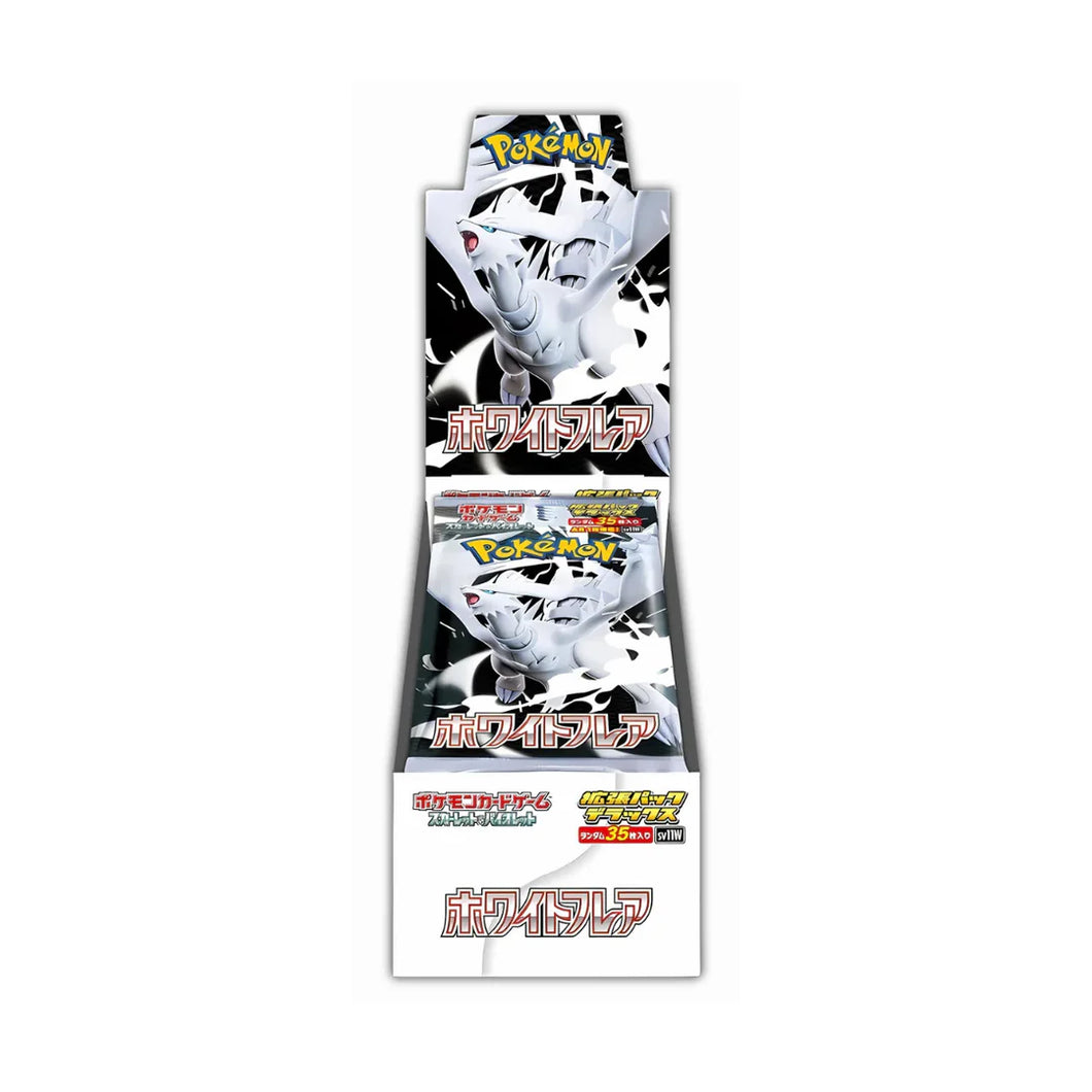 White Flare DELUXE JUMBO sv11a (Japanese) Booster Box x1