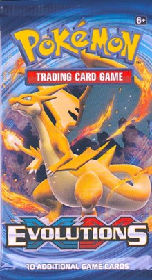 XY: Evolutions Booster Pack x10 (from Kanto Power Collection Box)