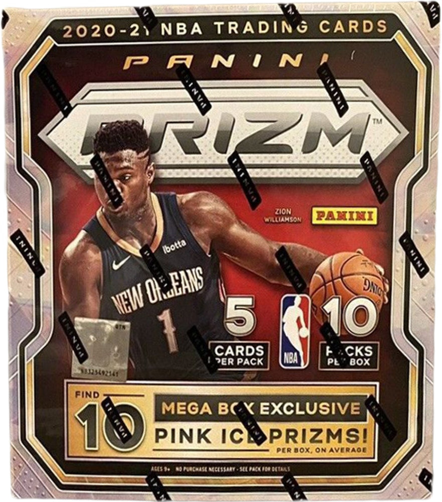 PANINI NBA PRIZM 2020-21 PINK ICE MEGA BOX x1