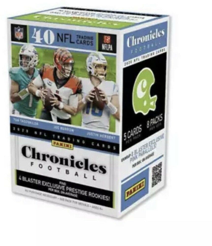 PANINI NFL CHRONICLES 2020-21 BLASTER BOX (8 PACKS) x1