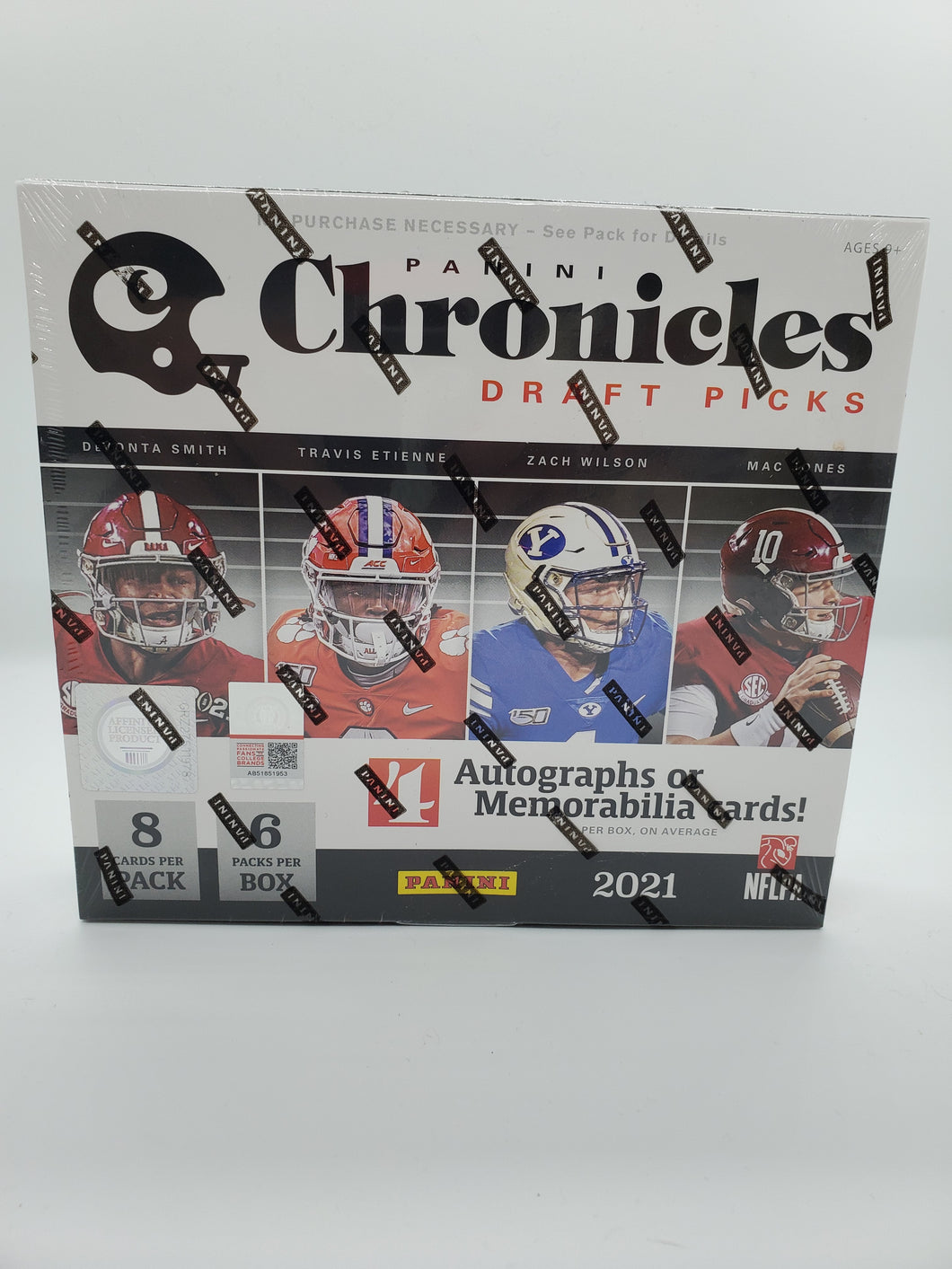 PANINI CHRONICLES DRAFT PICKS 2021 ONE PACK FROM HOBBY BOX (8 CARDS) x1
