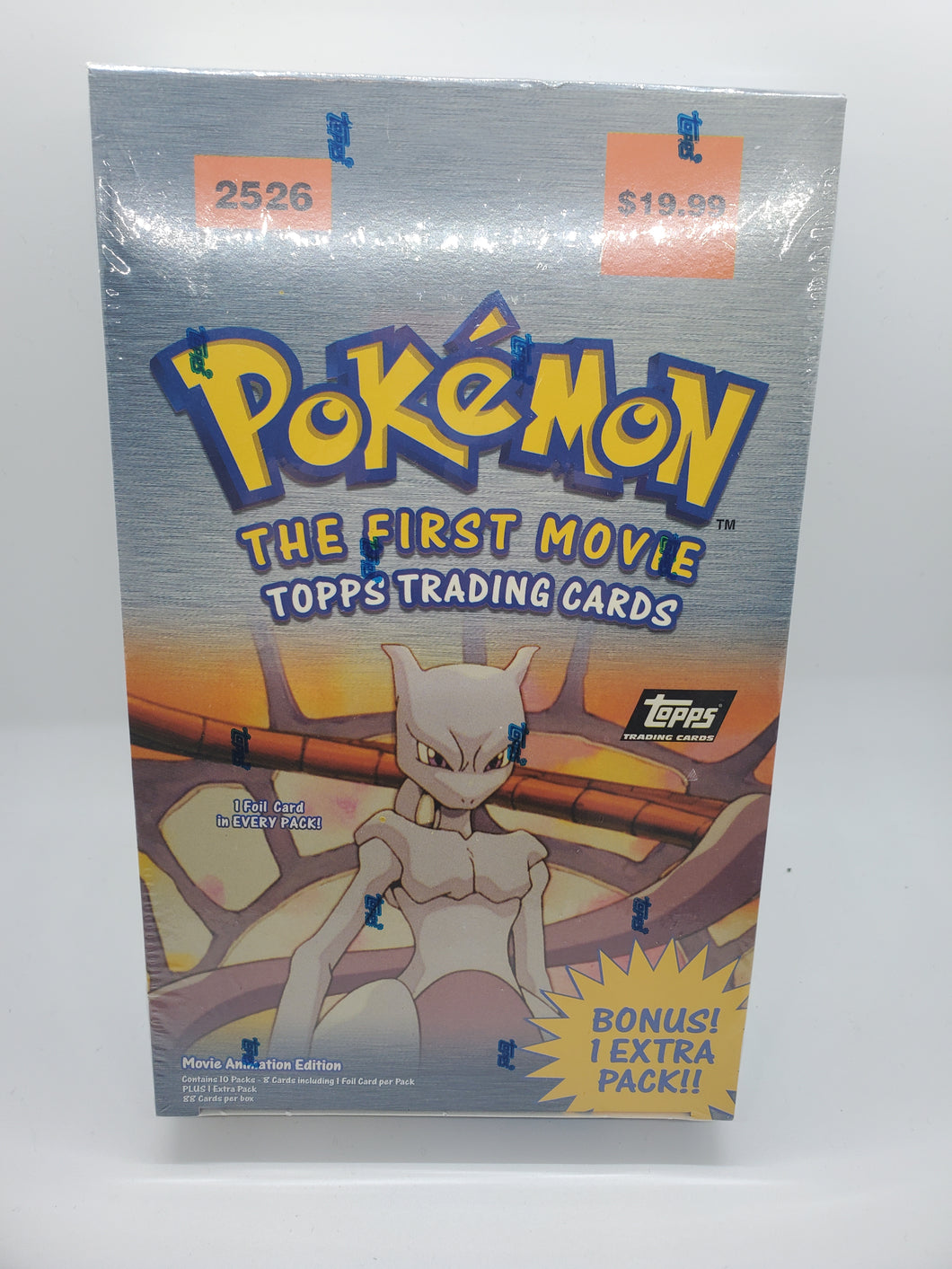 VINTAGE TOPPS POKEMON THE FIRST MOVIE Booster Pack x1