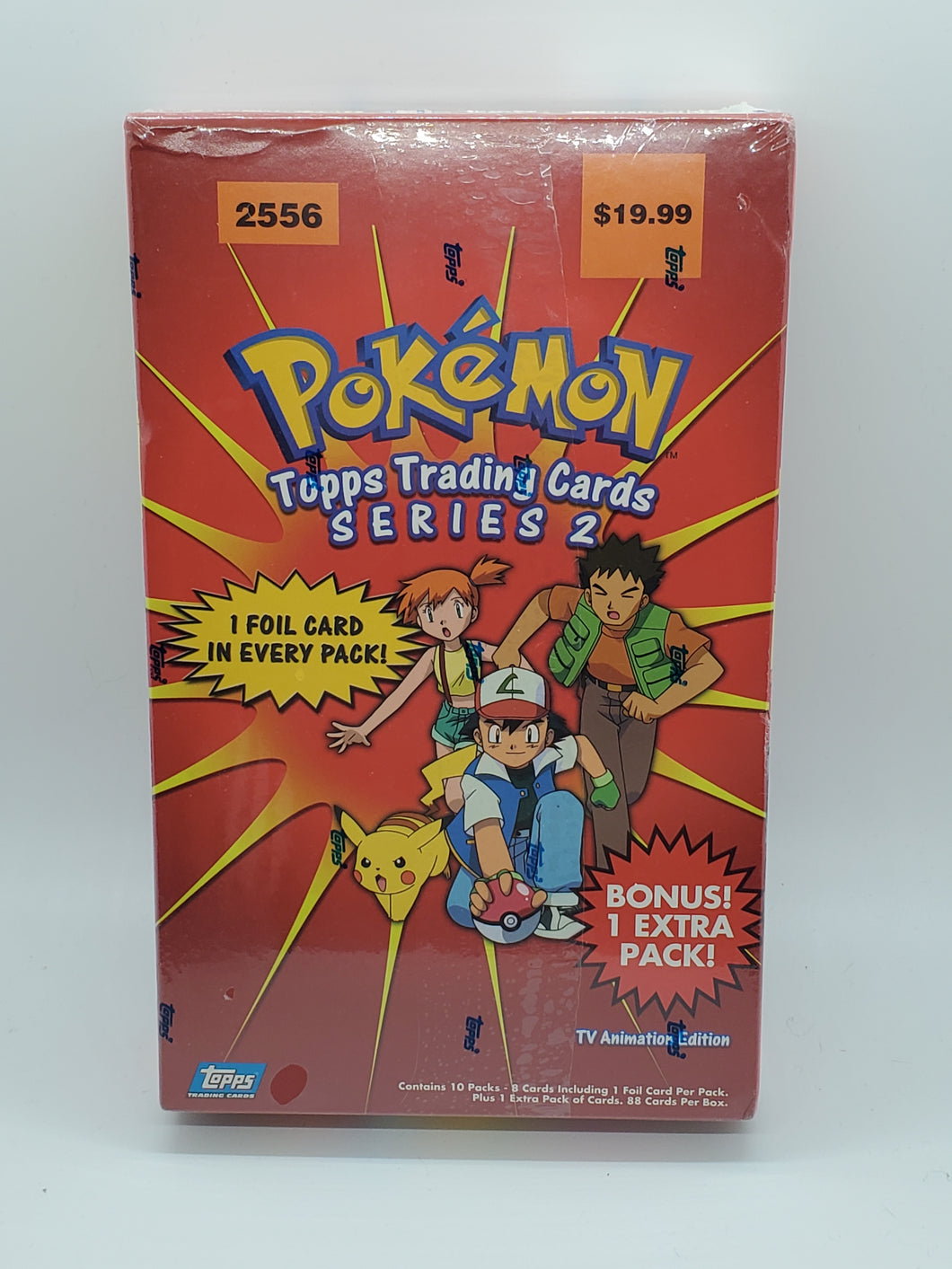VINTAGE TOPPS SERIES 2 POKEMON Booster Pack x1