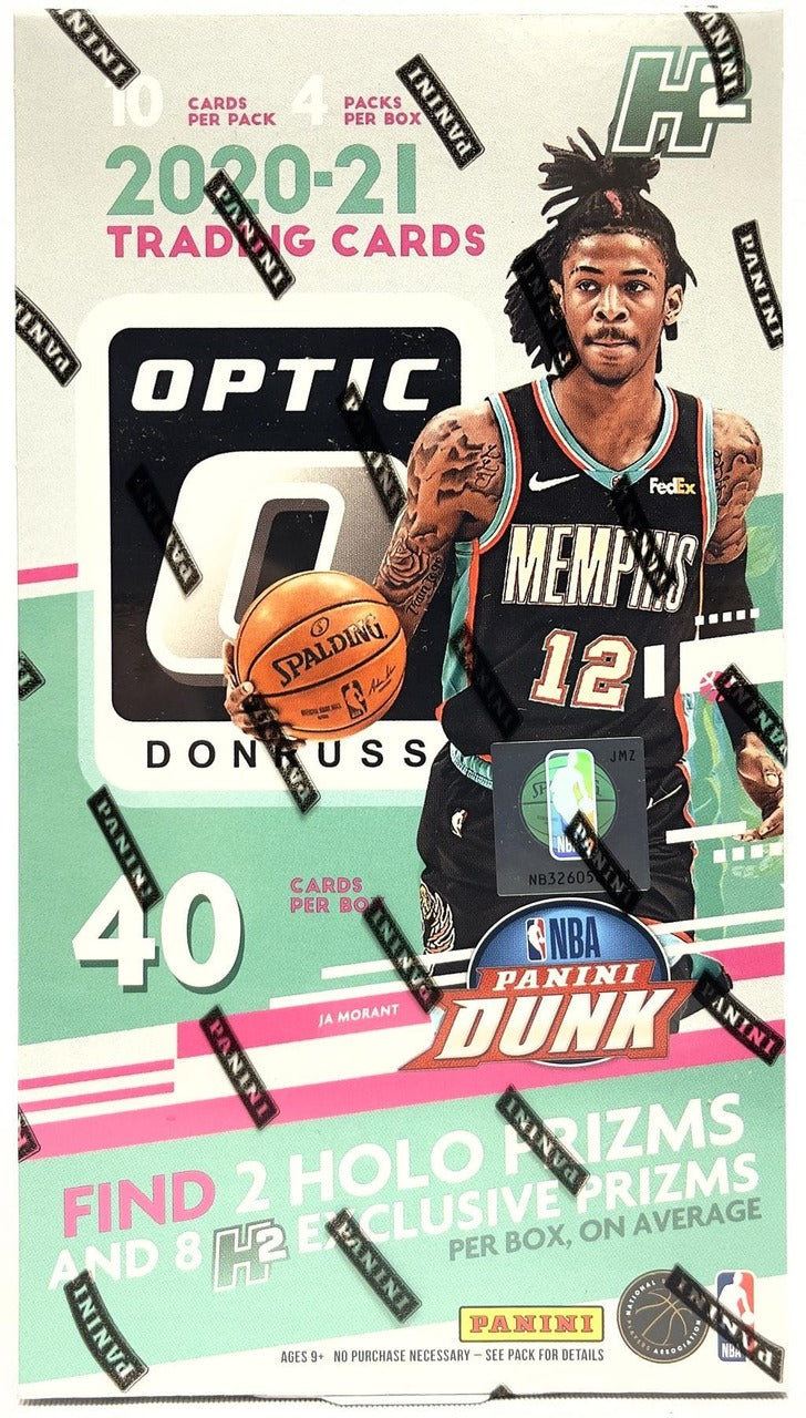 PANINI NBA OPTIC H2 2020-21 HOBBY BOX (40 CARDS) x1