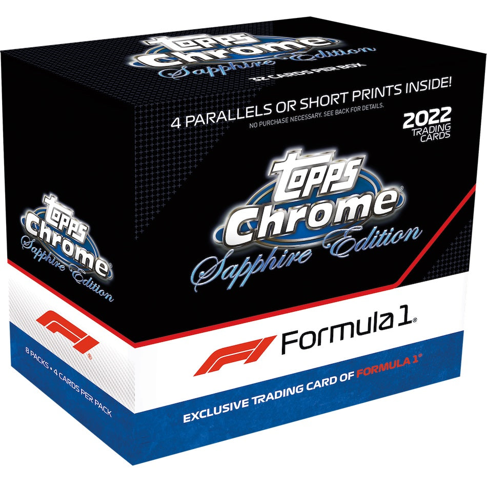 2022 TOPPS CHROME SAPPHIRE FORMULA 1 HOBBY BOX x1