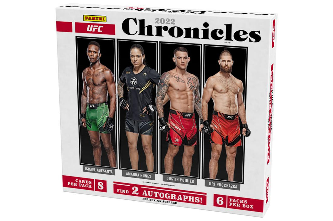 PANINI 2022 UFC CHRONICLES HOBBY BOX x1