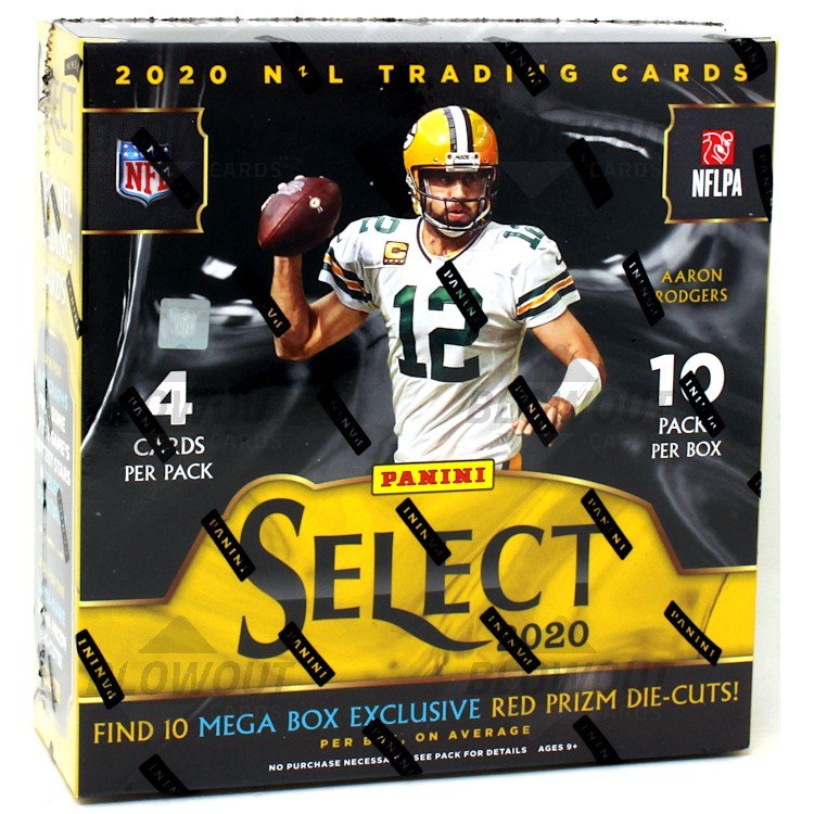 PANINI NFL SELECT 2020 BOOSTER PACK (FROM RED DIE CUT MEGA BOX) x1
