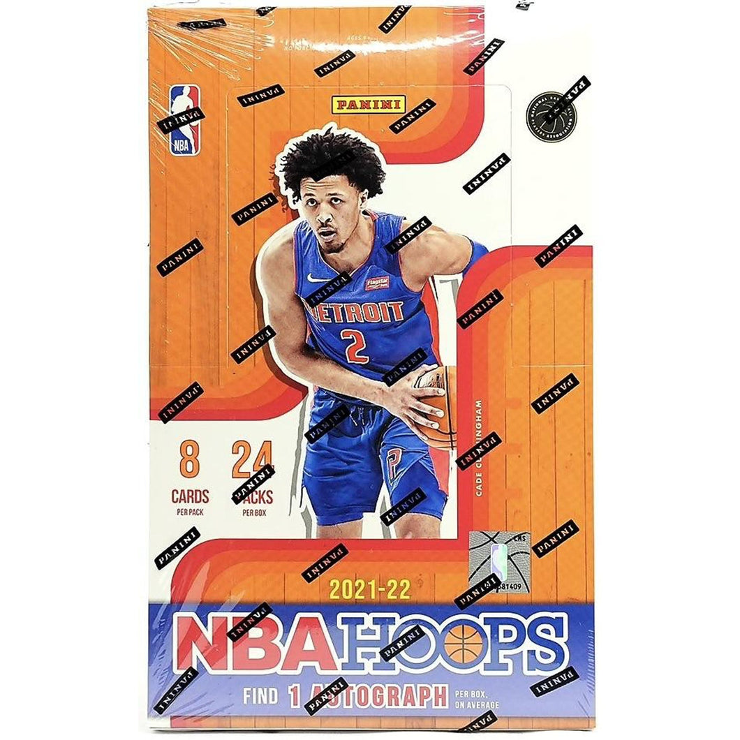 PANINI NBA HOOPS 2021-22 HOBBY BOX (24 packs) x1