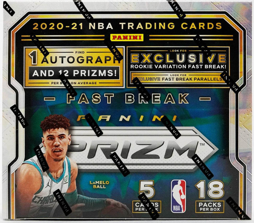 PANINI NBA FAST BREAK PRIZM 2020-21 BOOSTER PACK (FROM FAST BREAK BOX) x1