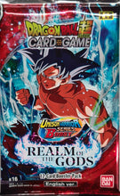 Load image into Gallery viewer, Dragon Ball Super REALM OF THE GODS Booster Pack x1
