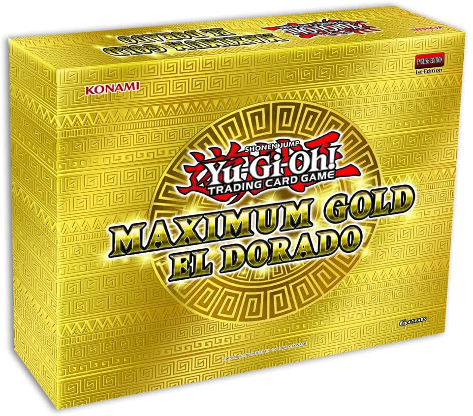 YUGIOH MAXIMUM GOLD EL DORADO 1ST EDITION BOX (4 PACKS) x1