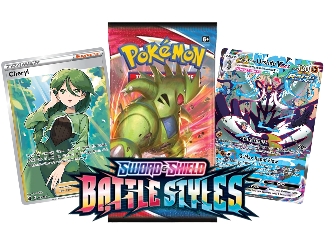 Battle Styles SLEEVED Booster Pack x1