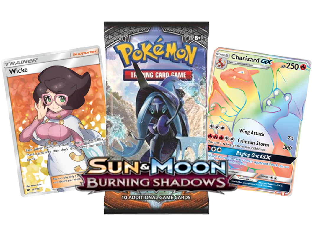 Burning Shadows Booster Pack x1