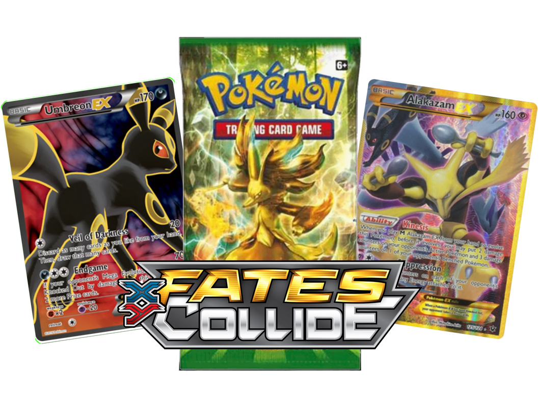 XY: Fates Collide SLEEVED Booster Pack x1