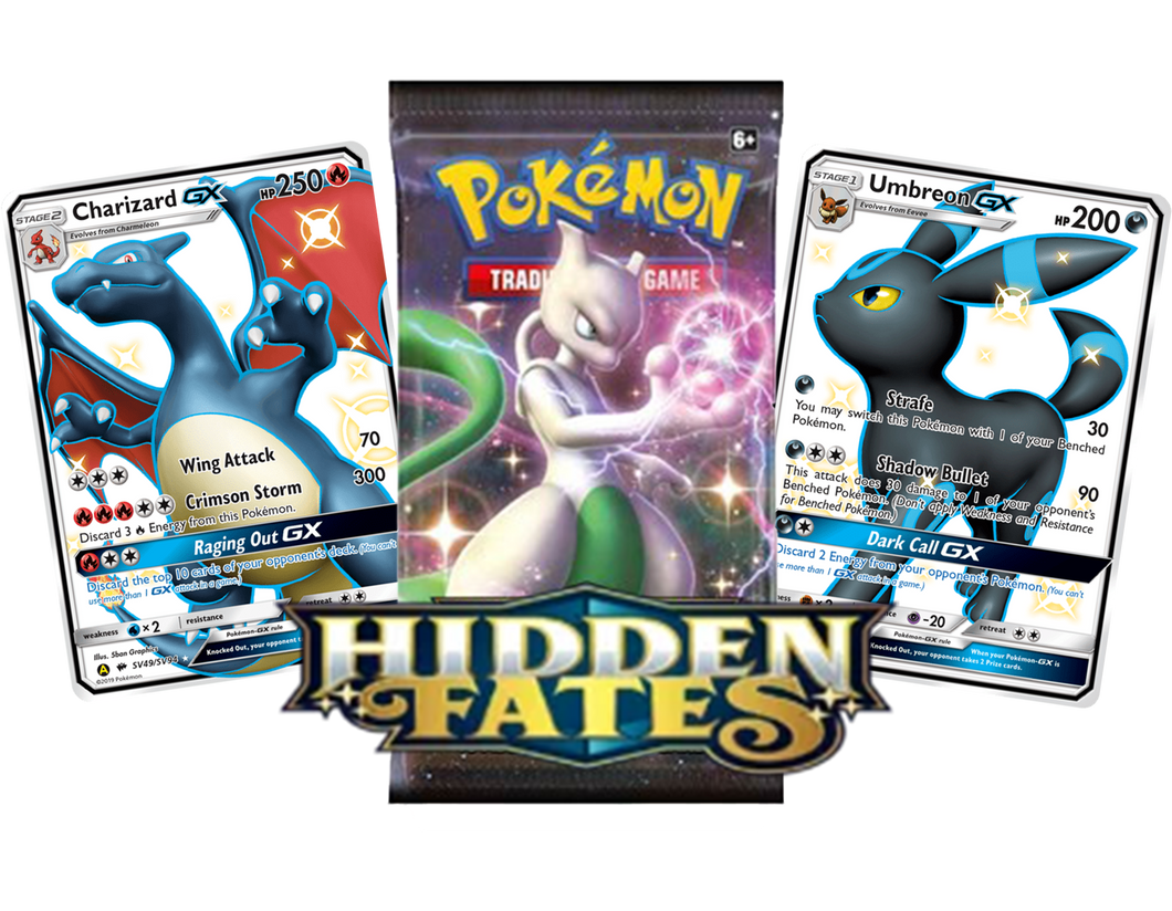 Hidden Fates Booster Pack x1 DJDEEMO.COM Hidden Fates Booster Pack x1 DJDEEMO.COM
