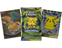 Load image into Gallery viewer, VINTAGE POKEMON TOPPS CHROME SERIES 1 Booster Pack x1
