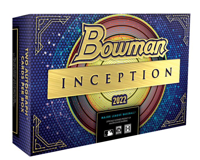 2022 BOWMAN INCEPTION MLB HOBBY BOX x1