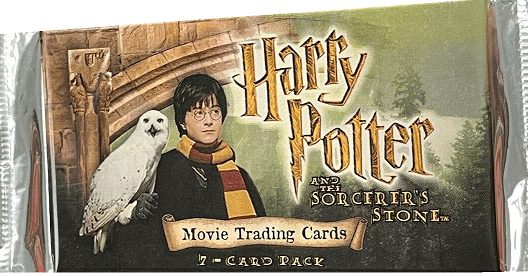 HARRY POTTER THE SORCEROR'S STONE BOOSTER PACK x1