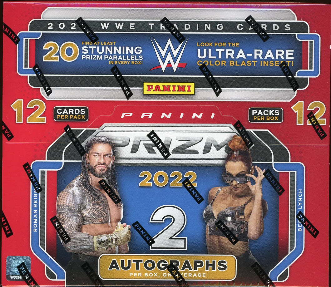 2022 PANINI PRIZM WWE HOBBY BOX x1