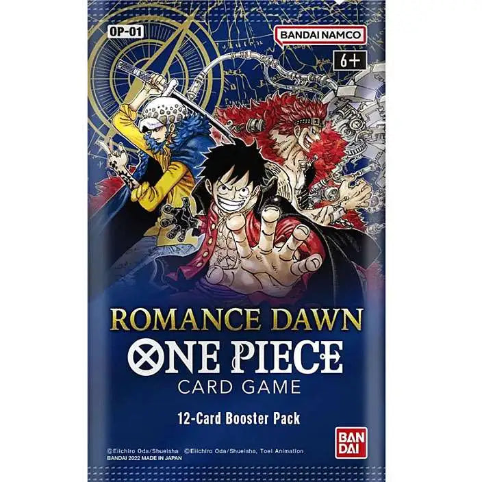 OP-01 ONE PIECE Romance Dawn (Japanese) Booster Pack x1
