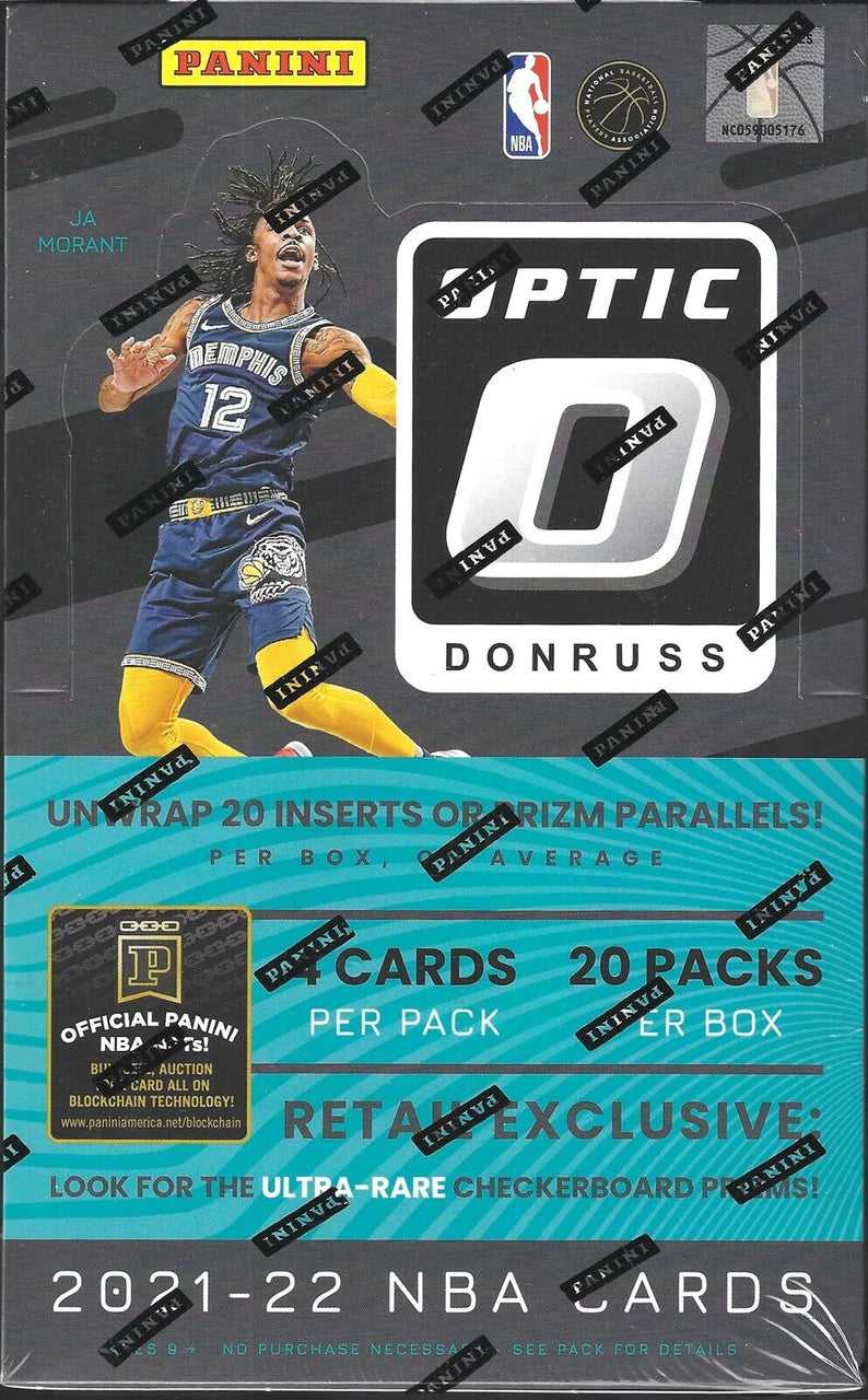 PANINI BASKETBALL OPTIC 2021-22 RETAIL PACK (FROM RETAIL BOX) x1