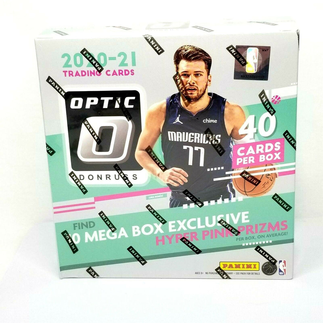 PANINI NBA OPTIC HYPER PINK PRIZM 2020-21 MEGA BOX (10 PACKS) x1