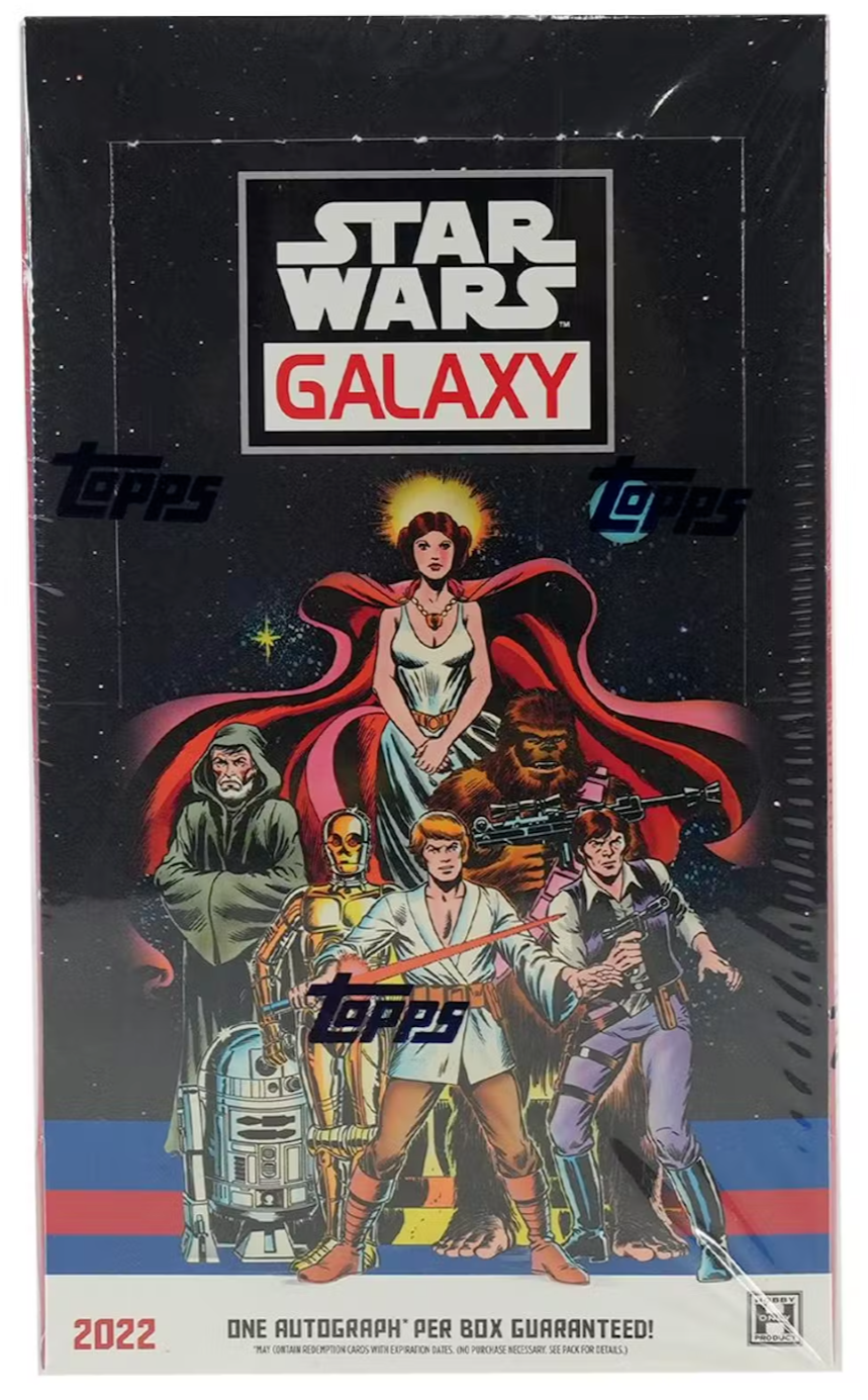 2022 TOPPS STAR WARS GALAXY PACK (FROM HOBBY BOX) x1