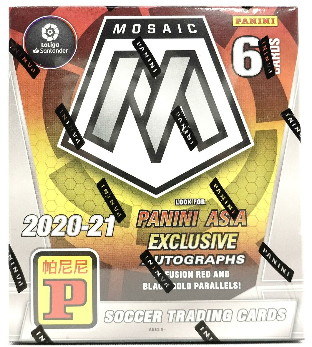 PANINI SOCCER LA LIGA MOSAIC 2020-21 TMALL HOBBY BOX (6 CARDS) x1