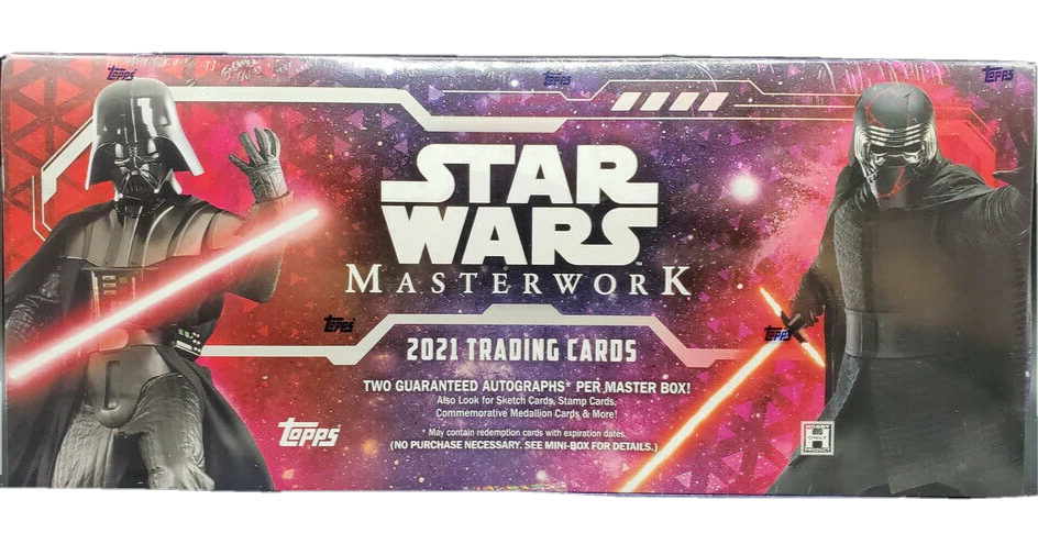 TOPPS 2021 STAR WARS MASTERWORK MINI BOX (FROM HOBBY BOX) x1