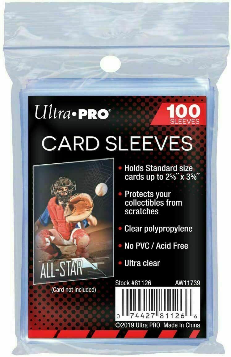 (SEALED) Ultra Pro Soft Sleeves (100ct) x1
