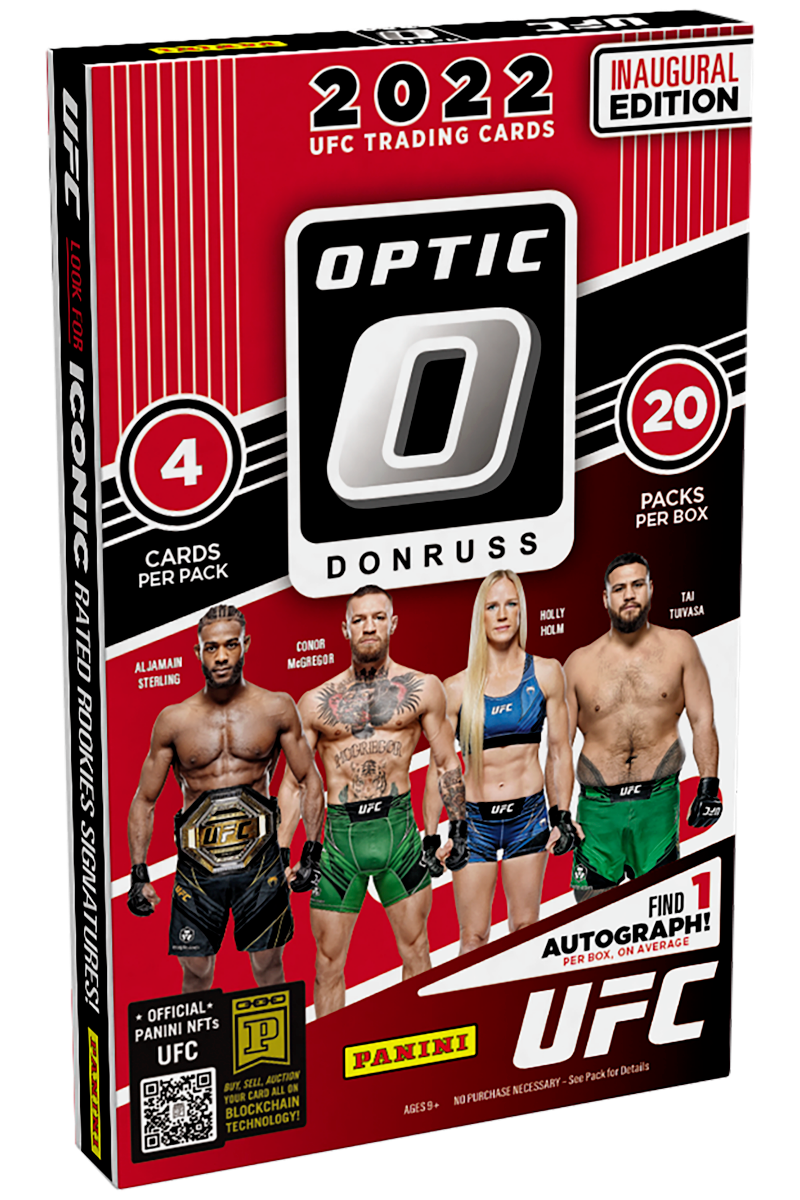 PANINI UFC 2022 DONRUSS OPTIC HOBBY BOX x1
