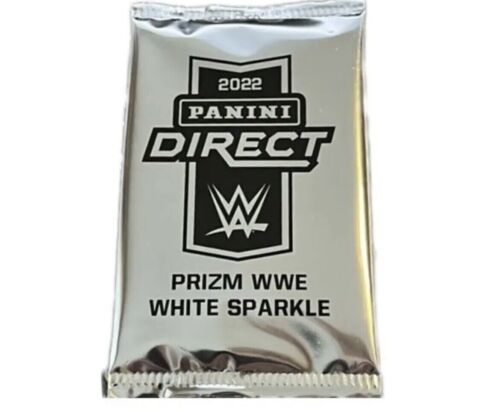 2022 PANINI PRIZM WHITE SPARKLE WWE PACK x1