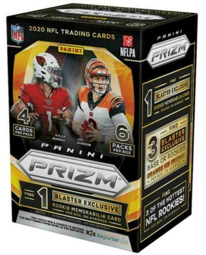 PANINI 2020 NFL PRIZM FANATICS EXCLUSIVE BLASTER BOX (ORANGE CRACKED ICE) x1