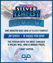 Load image into Gallery viewer, SILVER TEMPEST SHOWDOWN (9 BOOSTER PACKS) x1
